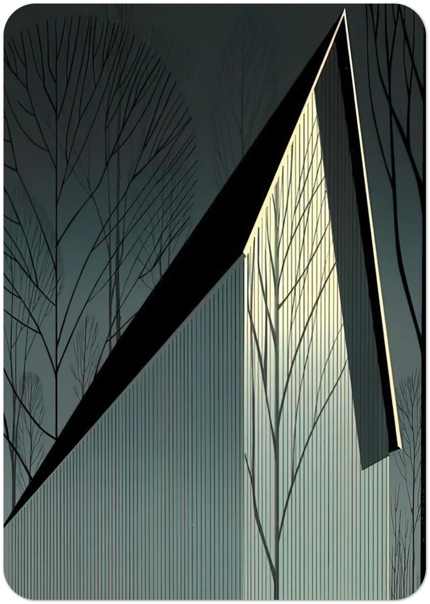 Pearl By Eyvind Earle Pack of 10 Post Cards | Eyvind Earle Post Cards | A6 (10.5 x 14.8 cm) - 4.1 x 5.8 inches
