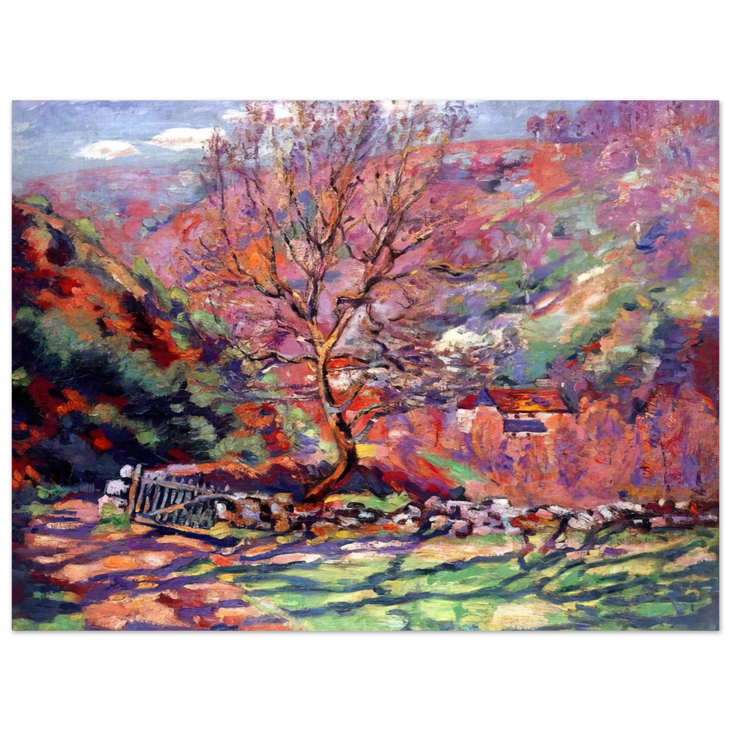 Armand Guillaumin - Crozant, solitude - 1915 Fine Art Poster - Default Title