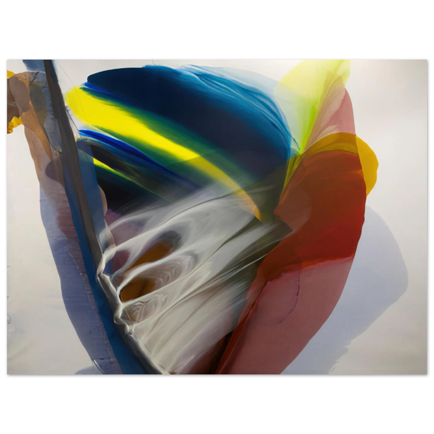 Paul Jenkins - Wanderland Express - 1976 Fine Art Poster - Default Title