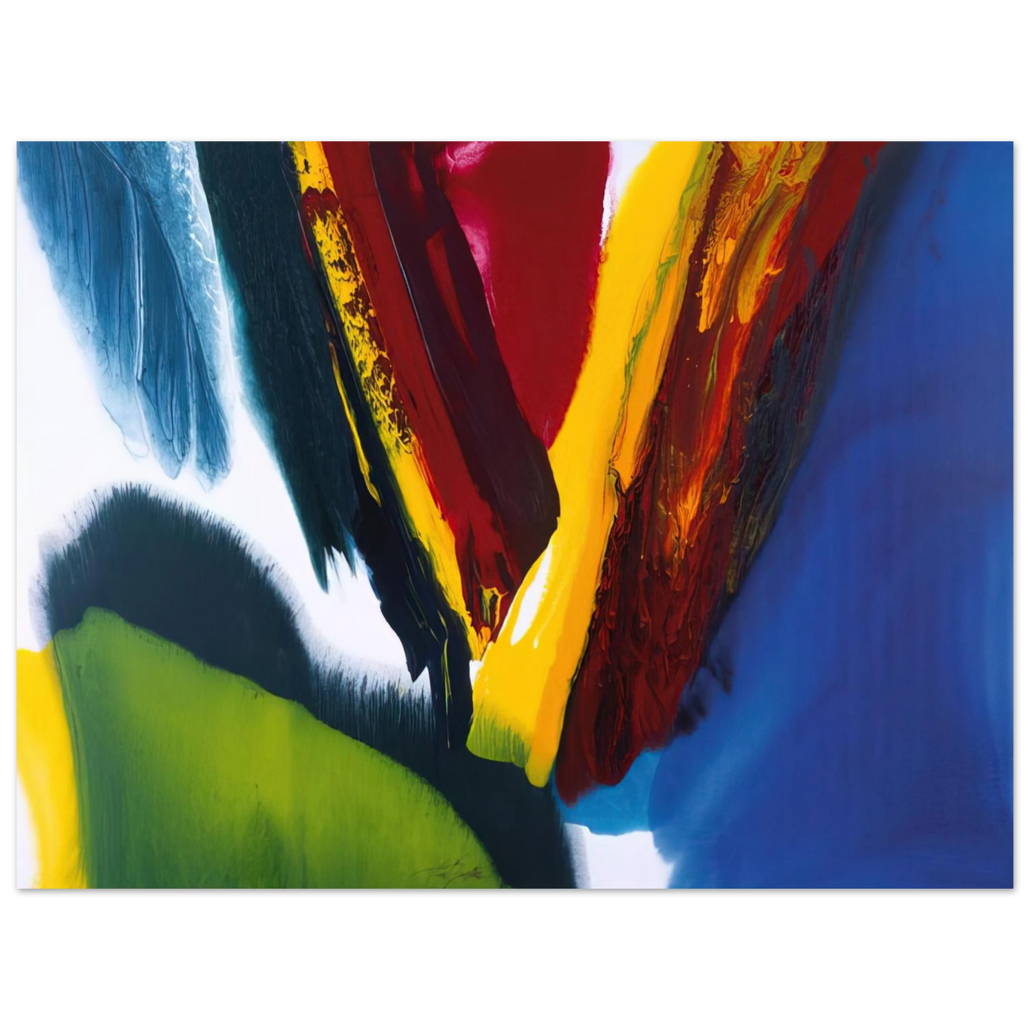 Paul Jenkins - Phenomena Intervening Mantle Fine Art Poster - Default Title