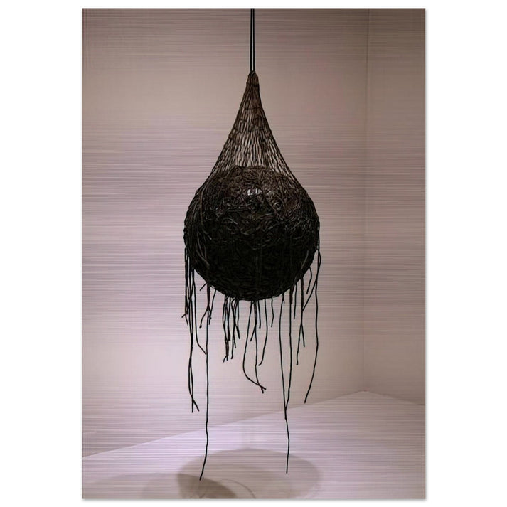 VERTIGINOUS DETOUR - Eva Hesse Brushed Aluminum Print - 70x100 cm / 28x40 inches | Eva Hesse Aluminum Print | Eva Hesse Prints