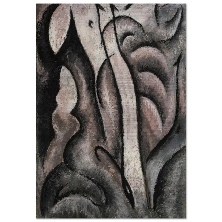 Sentimental Music - 1913 - Arthur Dove Brushed Aluminum Print - 70x100 cm / 28x40 inches | Arthur Dove Aluminum Print | Arthur Dove Prints