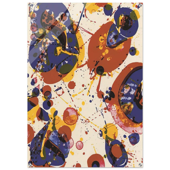 Untitled from Pasadena Box Lembark L58 - Sam Francis Acrylic Print - 70x100 cm / 28x40″ inches | Sam Francis Wall Art | Sam Francis Prints