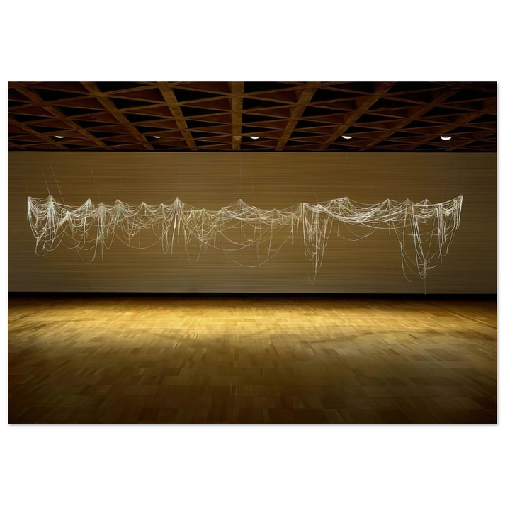 RIGHT AFTER 1969 - Eva Hesse Brushed Aluminum Print - 70x100 cm / 28x40 inches | Eva Hesse Aluminum Print | Eva Hesse Prints