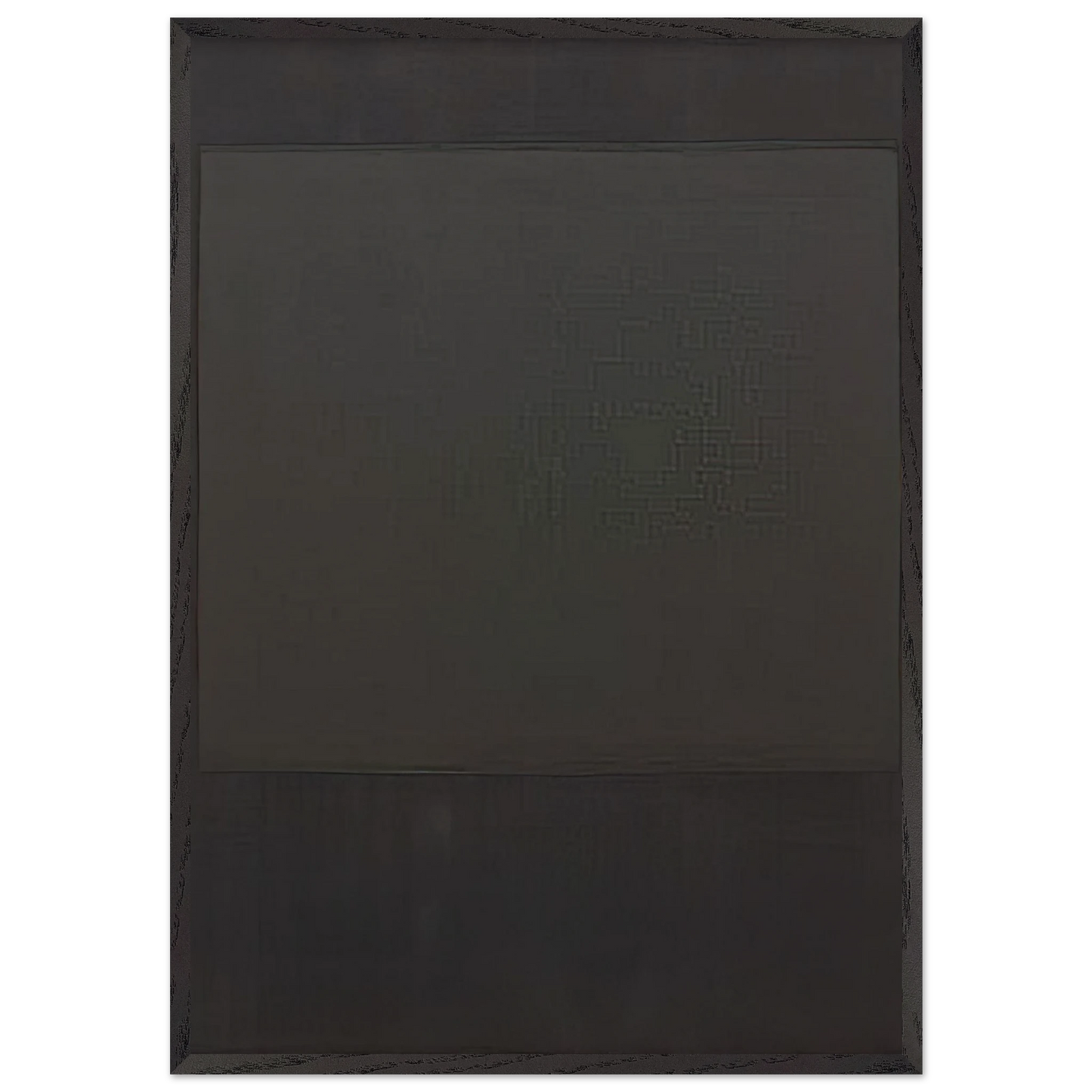 No 2 - 1964 - Mark Rothko 70x100 cm / 28x40 inches Framed Art Print – Black Wooden Frame