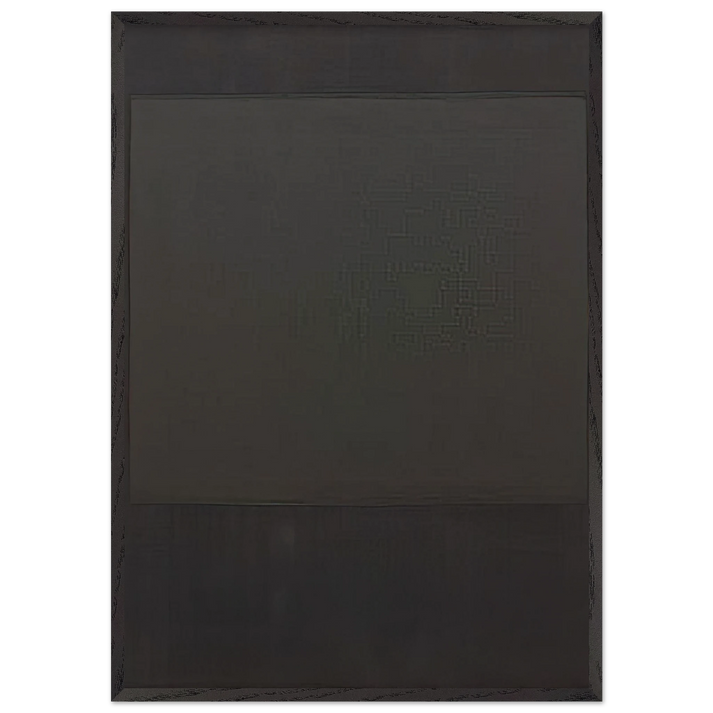 No 2 - 1964 - Mark Rothko 70x100 cm / 28x40 inches Framed Art Print – Black Wooden Frame