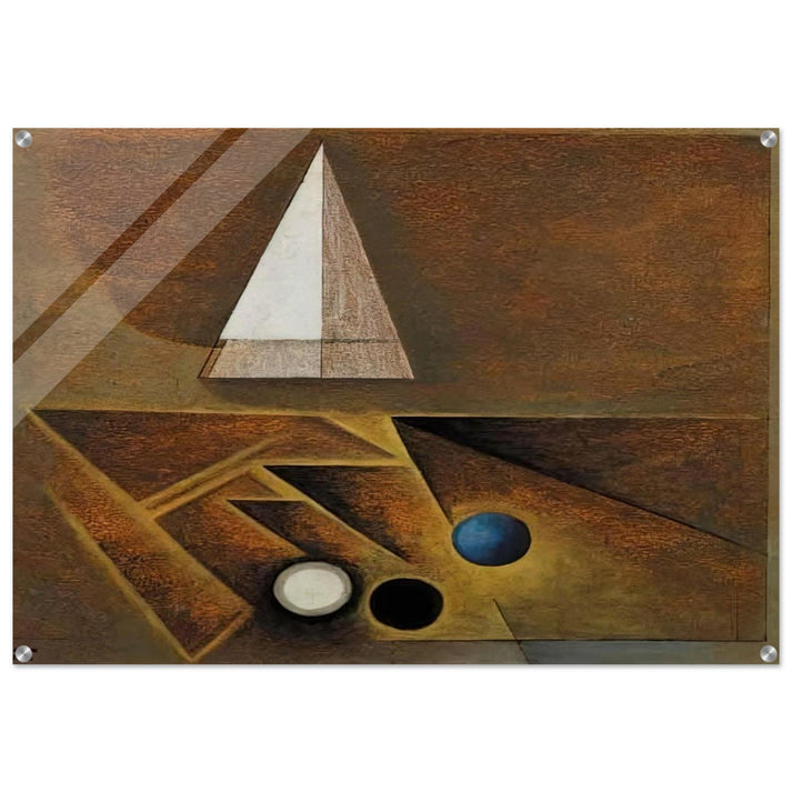 Sketch Painted in Santa Fe, New Mexico - 1944 - Lawren Harris Acrylic Print - 70x100 cm / 28x40″ inches