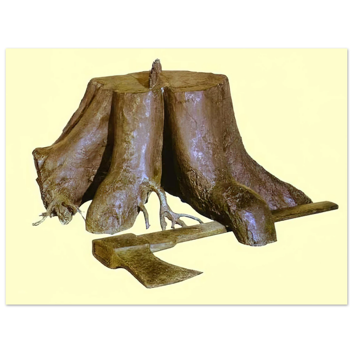 Rene Magritte - THE LABOURS OF ALEXANDER 1967 Fine Art Poster - Default Title