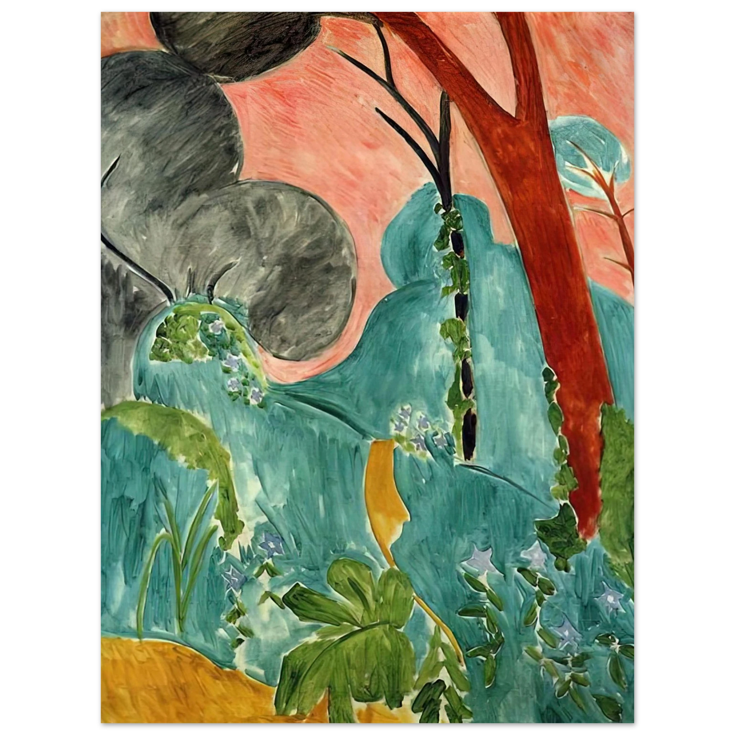 Henri Matisse - MORACCAN GARDEN 1912 Fine Art Poster - Default Title