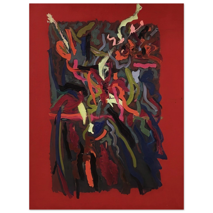 John Ferren - Untitled - 1963 75x100 cm / 30x40inches Fine Art Poster