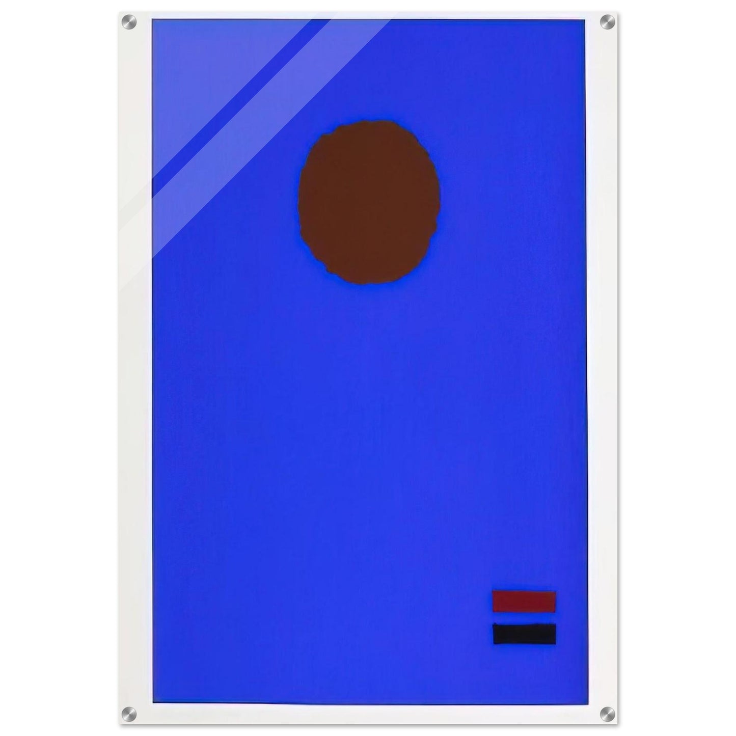 Blue Night - 1970 - Adolph Gottlieb Acrylic Print - 70x100 cm / 28x40″ inches | Adolph Gottlieb Wall Art | Adolph Gottlieb Prints