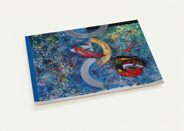 In Celebration By Sam Gilliam Pack of 10 Post Cards | Sam Gilliam Post Cards | A6 (10.5 x 14.8 cm) - 4.1 x 5.8 inches