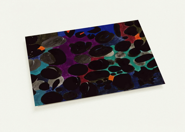 Plumen - Abstract Art By Johannes Itten Pack of 10 Post Cards | Johannes Itten Post Cards | A6 (10.5 x 14.8 cm) - 4.1 x 5.8 inches