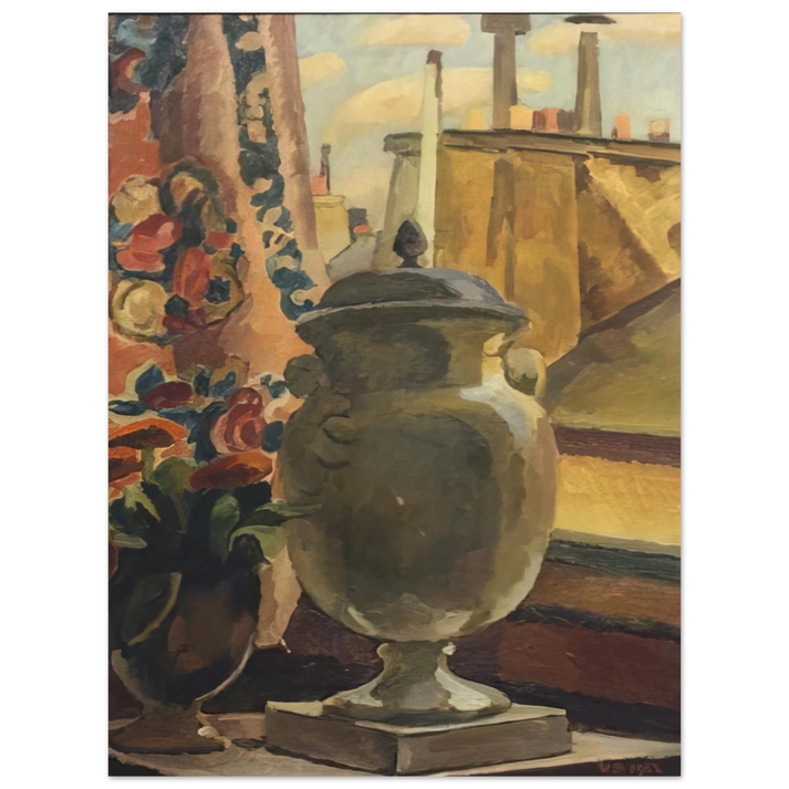 Vanessa Bell - STILL LIFE AT A WINDOW 1922 75x100 cm / 30x40inches Fine Art Poster