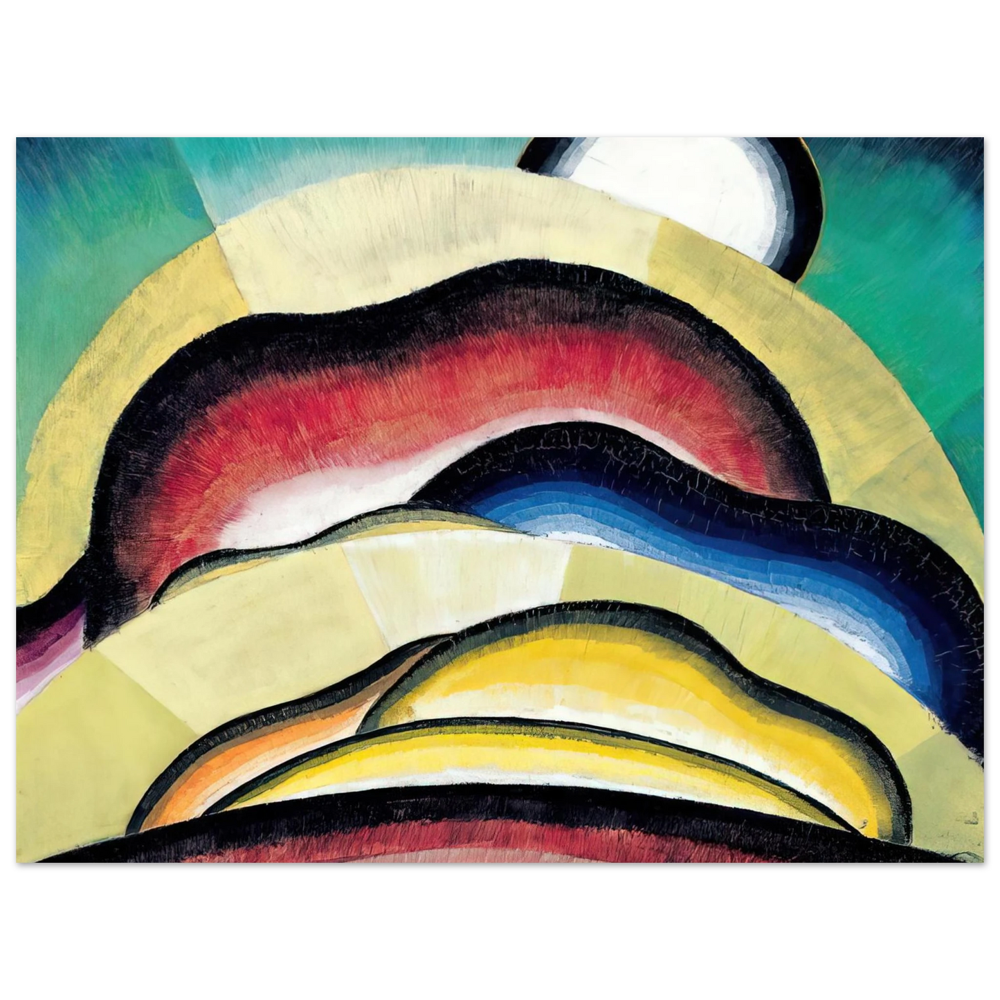 Arthur Dove - Sunrise - 1924 Fine Art Poster - Default Title