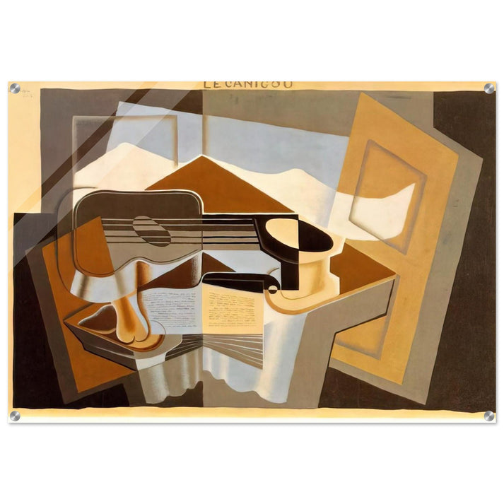 THE MOUNTAIN LE CANIGOU 1921 - Juan Gris Acrylic Print - 70x100 cm / 28x40″ inches