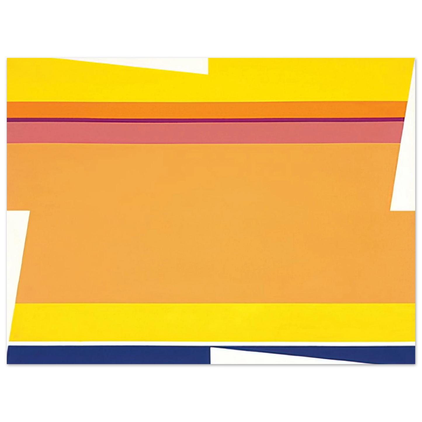 Larry Zox - Rotation B - 1964 Fine Art Poster - Default Title