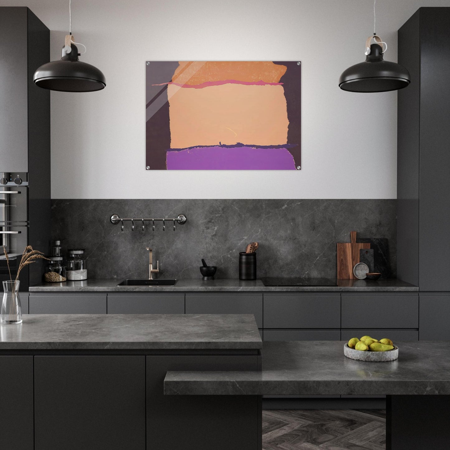 Infinity Field - 1980 - Theodoros Stamos Acrylic Print - 70x100 cm / 28x40″ inches | Theodoros Stamos Wall Art | Theodoros Stamos Prints