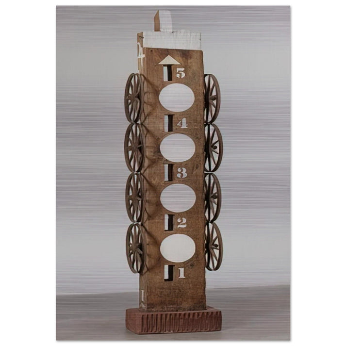 Moon - Robert Indiana Brushed Aluminum Print - 70x100 cm / 28x40 inches | Robert Indiana Aluminum Print | Robert Indiana Prints