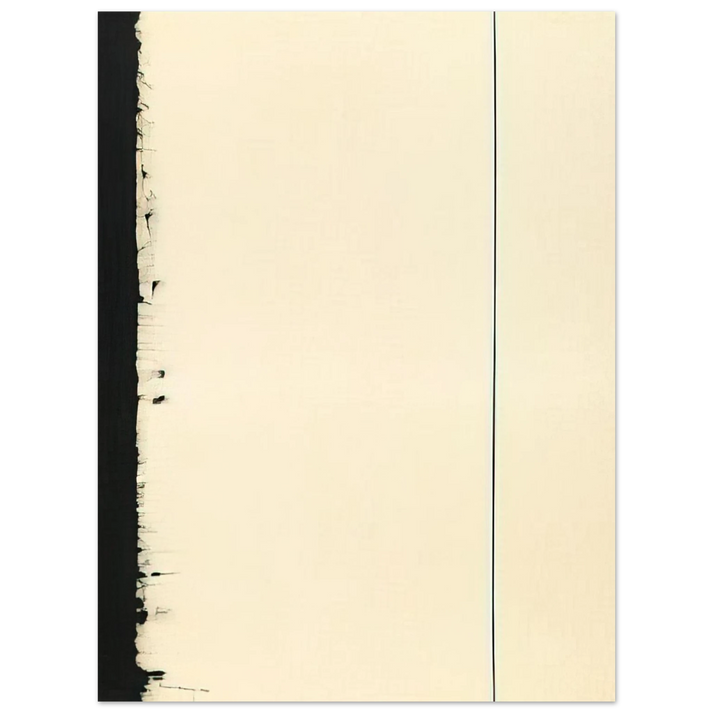 Barnett Newman - The Station of the Cross - Fifth Station 75x100 cm / 30x40inches Fine Art Poster