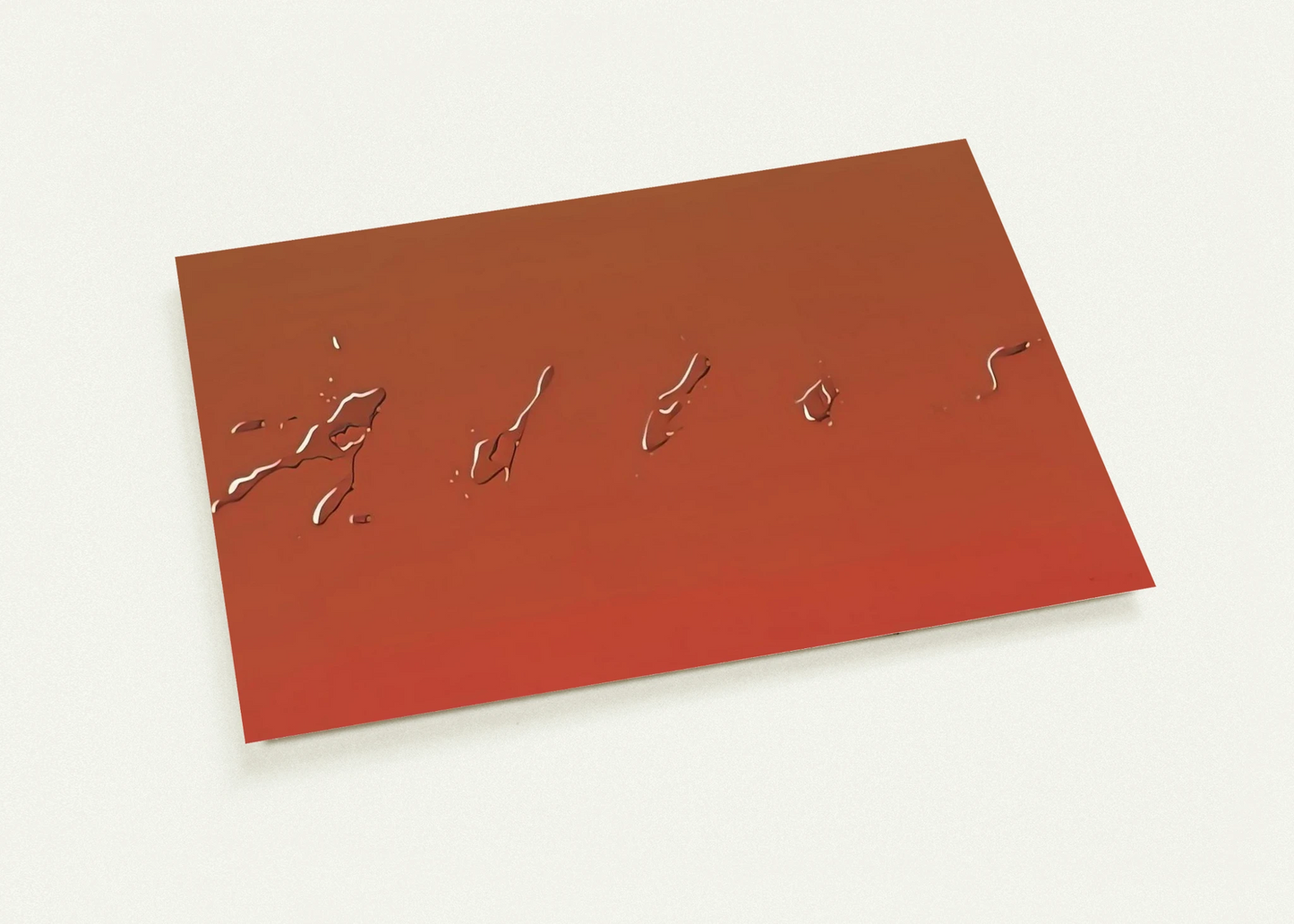 ADIOS 1969 By Edward Ruscha Pack of 10 Post Cards | Edward Ruscha Post Cards | A6 (10.5 x 14.8 cm) - 4.1 x 5.8 inches