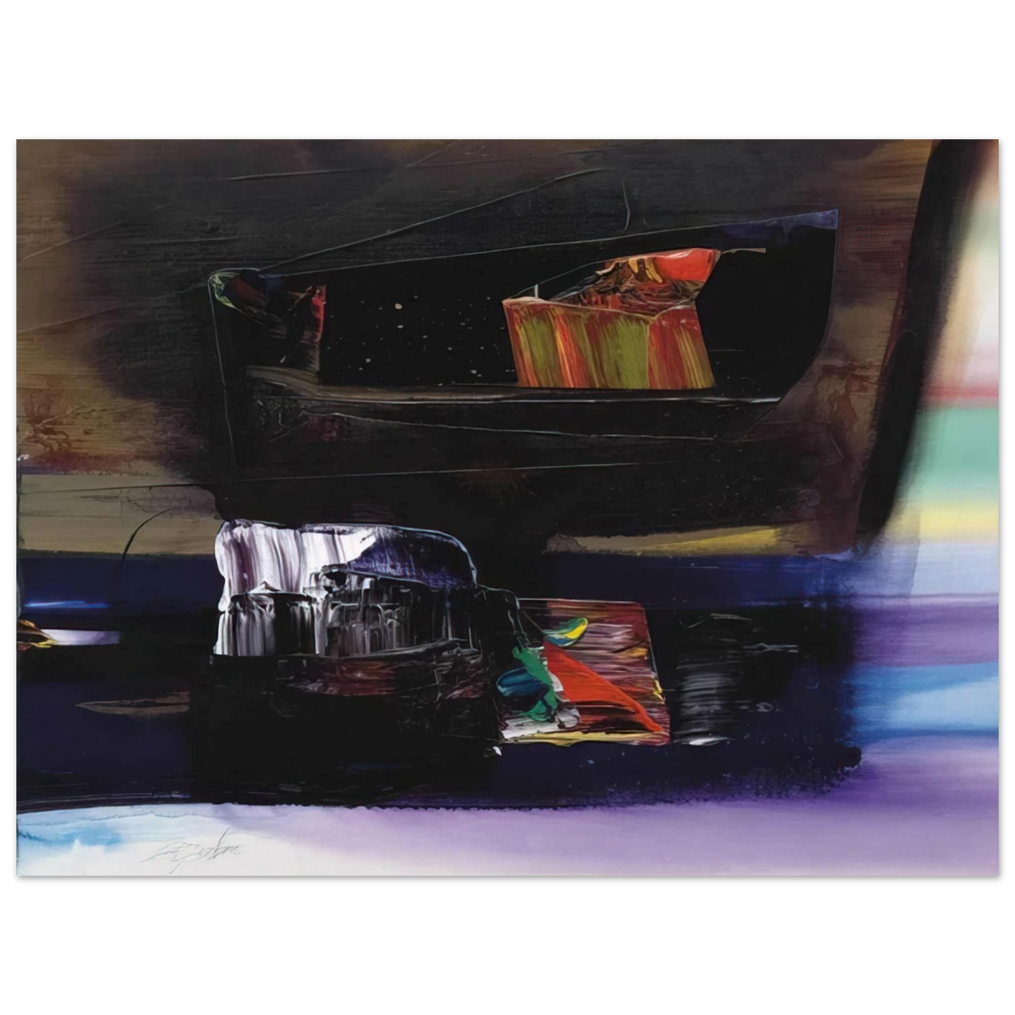 Paul Jenkins - Phenomena Tibetan Clay Offering Fine Art Poster - Default Title