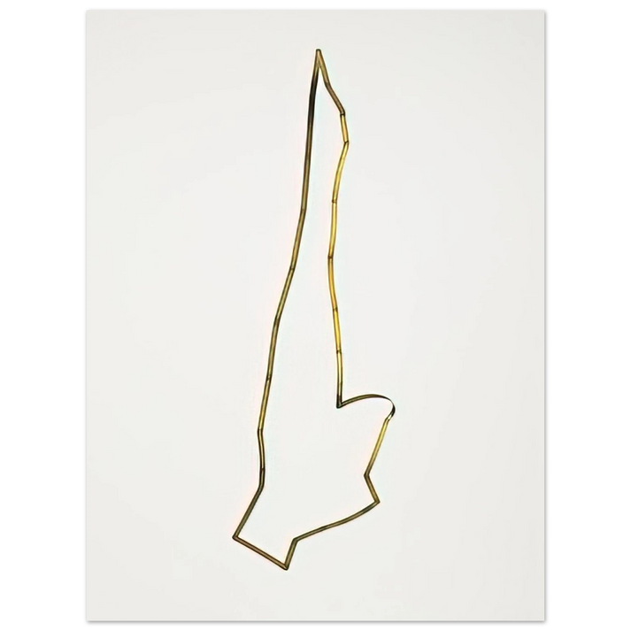 Gyula Kosice - Mobile Articulated Sculpture - 1948 75x100 cm / 30x40inches Fine Art Poster