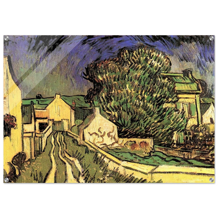 The House of Pere Pilon - Vincent van Gogh Acrylic Print - 70x100 cm / 28x40″ inches