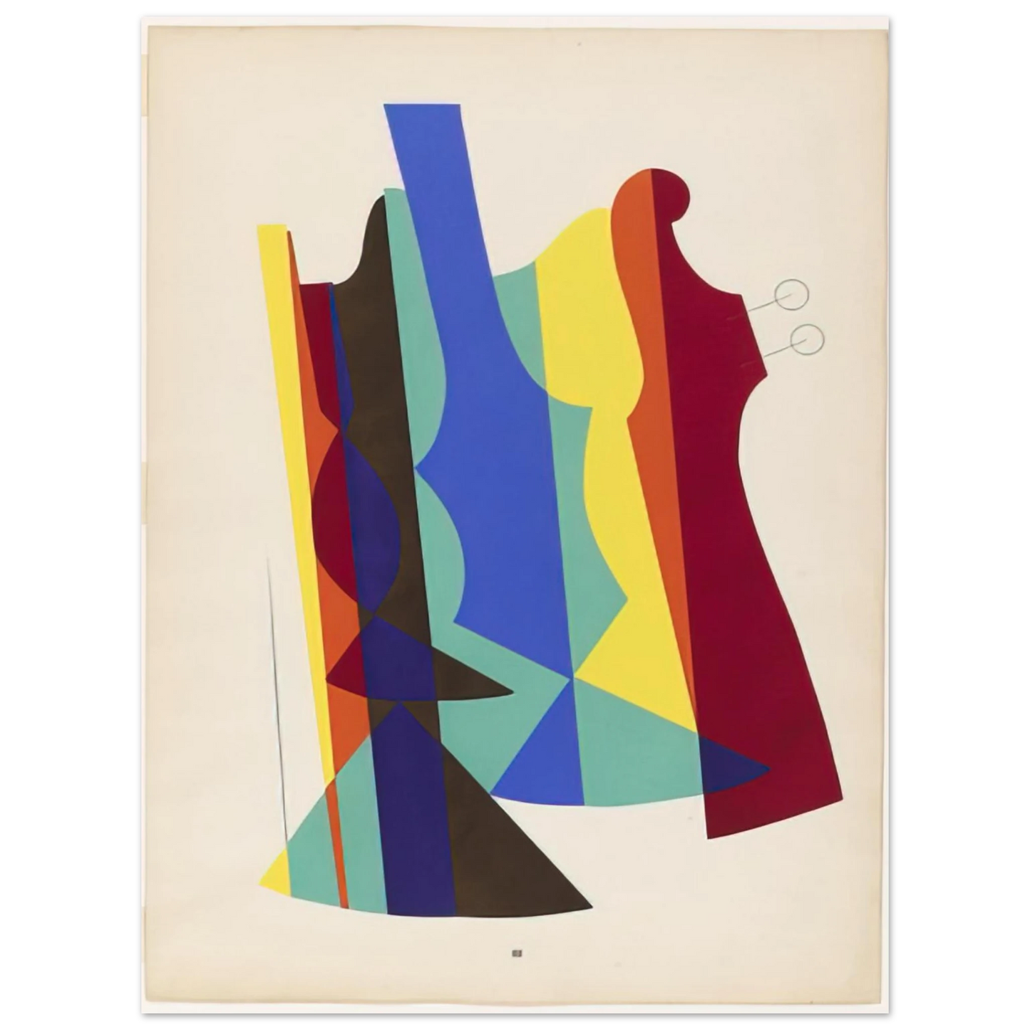 Man Ray - ORCHESTRA FROM THE PORTFOLIO REVOLVING DOORS 1926 Fine Art Poster - Default Title