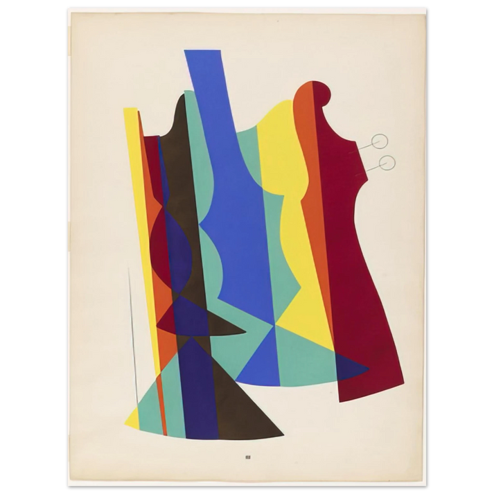 Man Ray - ORCHESTRA FROM THE PORTFOLIO REVOLVING DOORS 1926 75x100 cm / 30x40inches Fine Art Poster