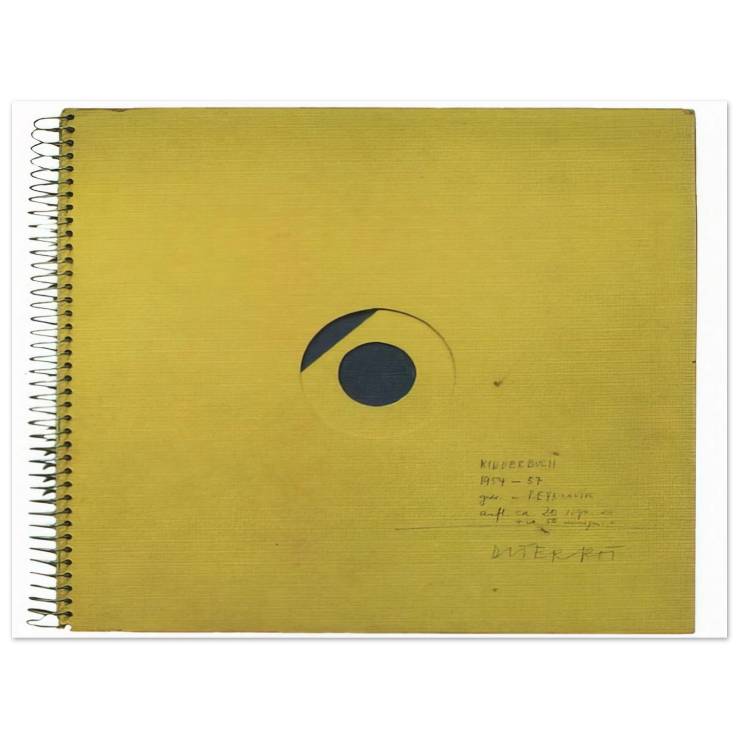 Dieter Roth - Children's Book - 1957 Fine Art Poster - Default Title