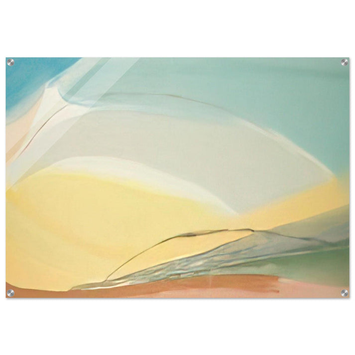 Untitled - 1976 - Larry Zox Acrylic Print - 70x100 cm / 28x40″ inches | Larry Zox Wall Art | Larry Zox Prints