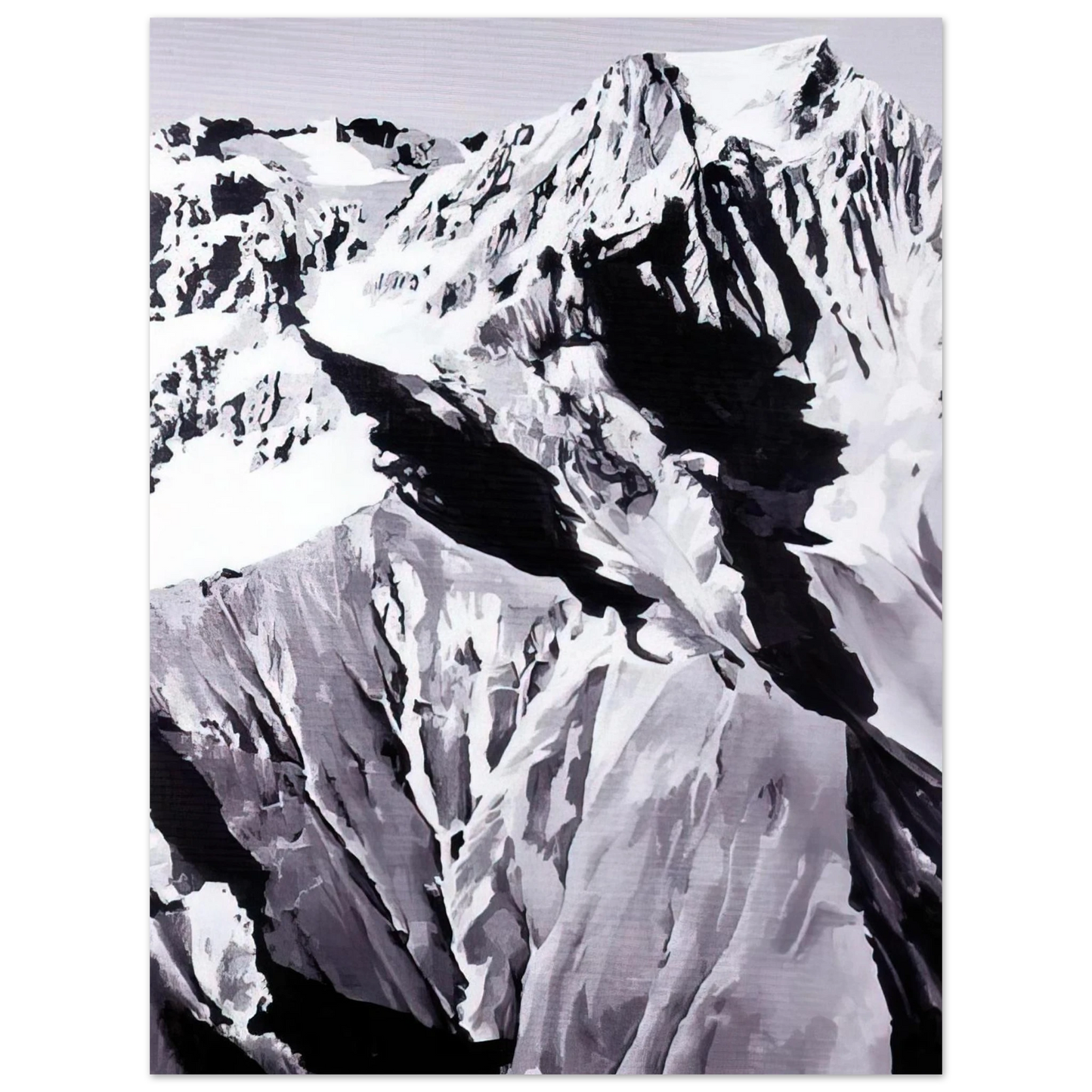 Gerhard Richter - HIMALAYA Fine Art Poster - Default Title