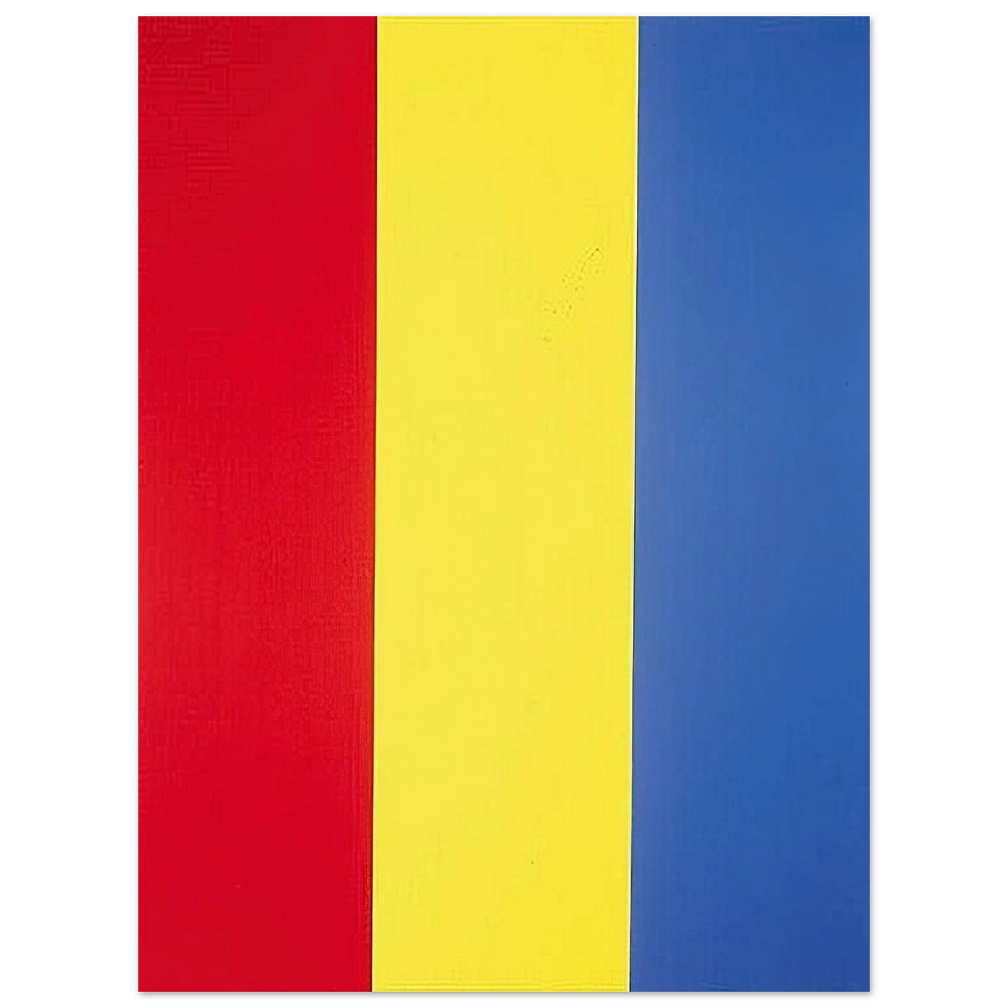 Brice Marden - Red Yellow Blue Painting No. 1 - 1974 Fine Art Poster - Default Title