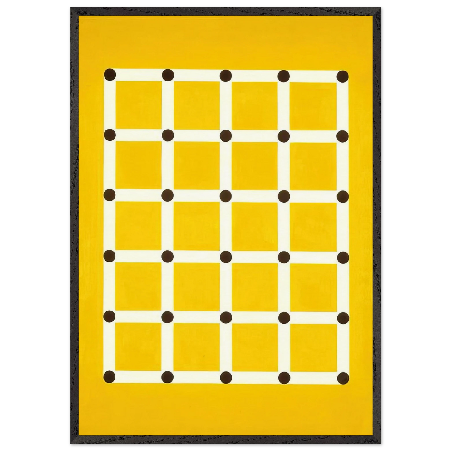 Trellis - 1962 - Jeremy Moon Framed Art Print – Black Wooden Frame - Default Title - -Framed Art Print