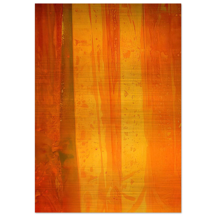 Pink Flutter - Sam Gilliam Brushed Aluminum Print - 70x100 cm / 28x40 inches | Sam Gilliam Aluminum Print | Sam Gilliam Prints