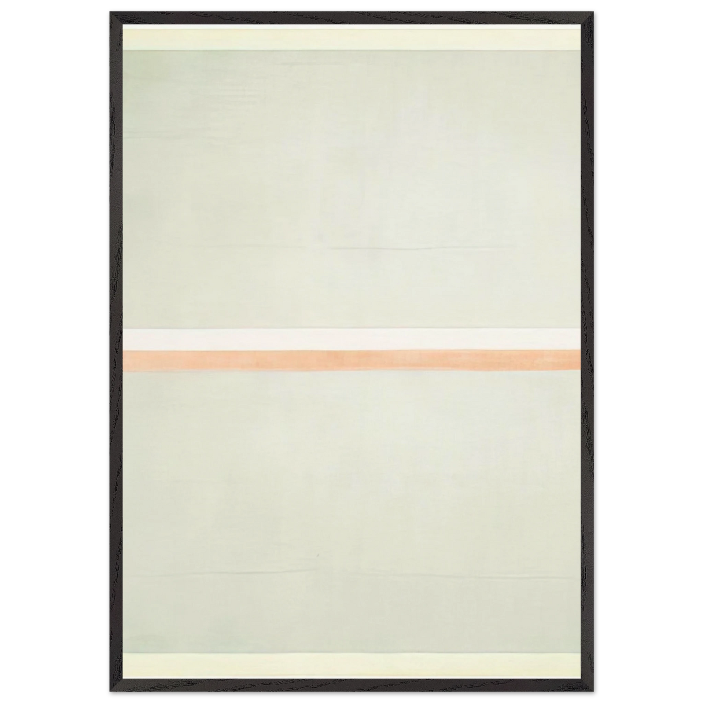 Gratitude - Agnes Martin 70x100 cm / 28x40 inches Framed Art Print – Black Wooden Frame