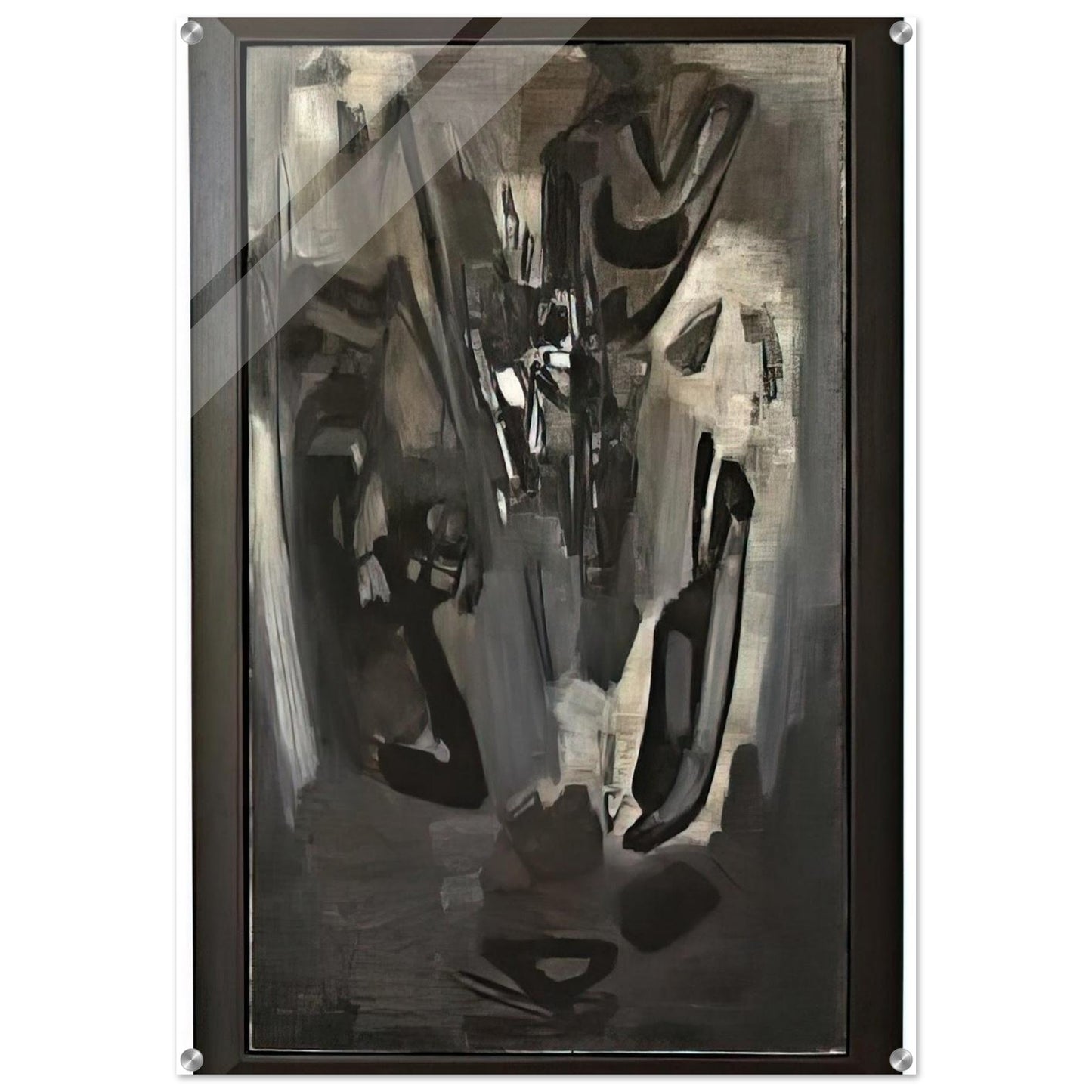 COMPOSITION 1959 - Chu teh Chun Acrylic Print - 70x100 cm / 28x40″ inches