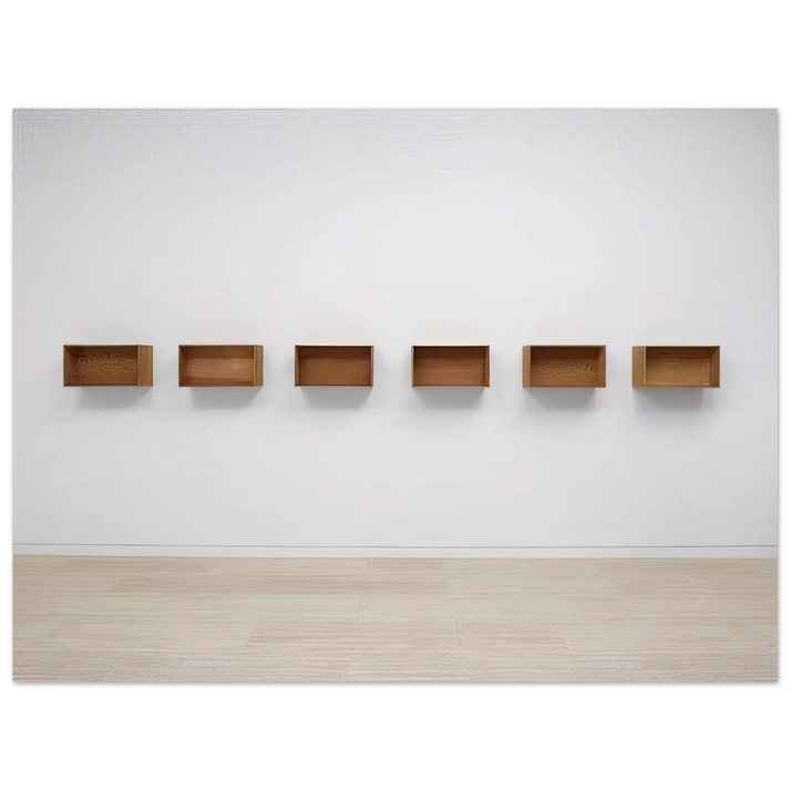 Donald Judd - Untitled - 1975 75x100 cm / 30x40inches Fine Art Poster