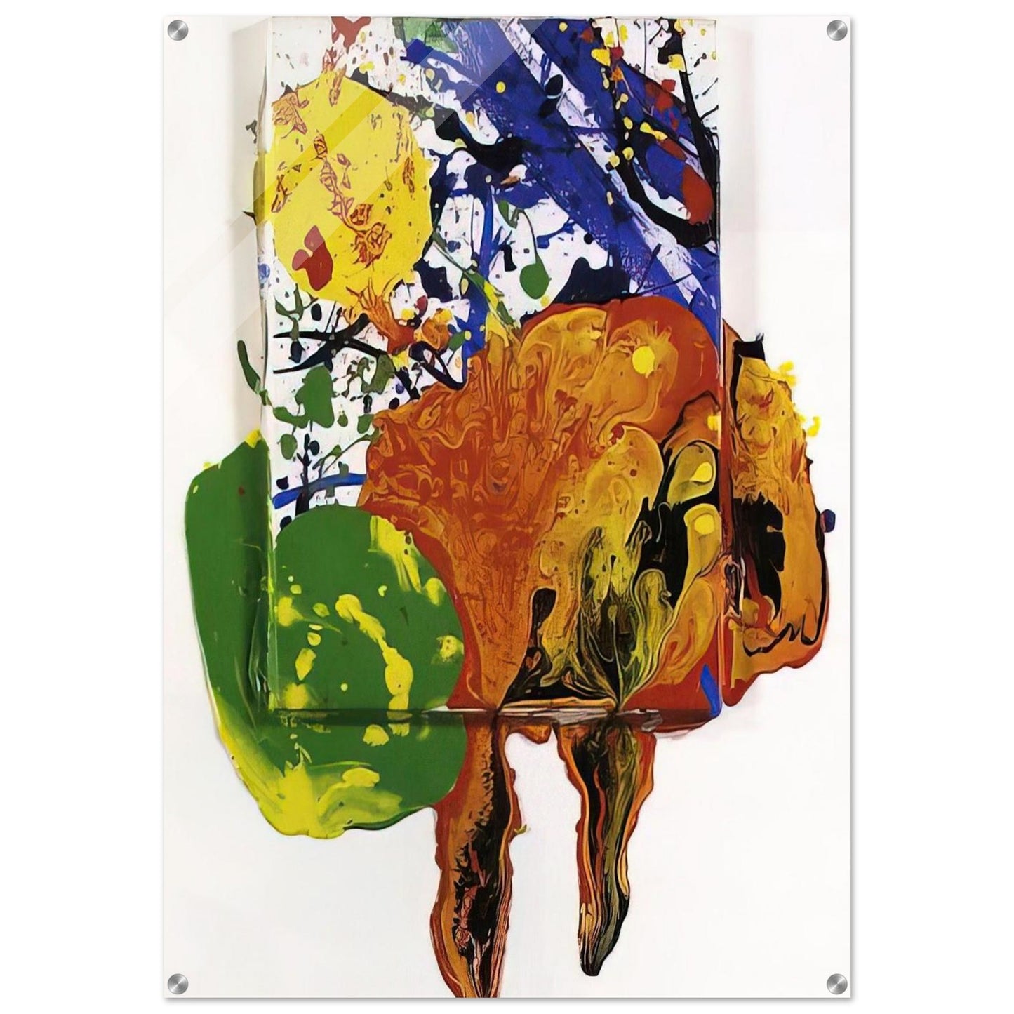 Untitled SFP89-105 - Sam Francis Acrylic Print - 70x100 cm / 28x40″ inches