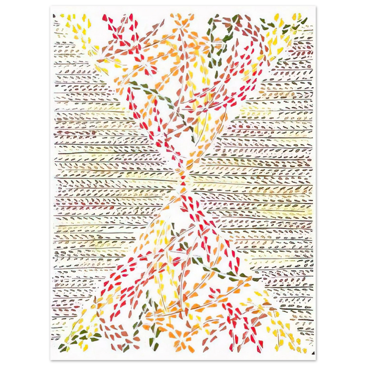 Sonia Delaunay - %D1%81OULEURS IDEES 1 75x100 cm / 30x40inches Fine Art Poster