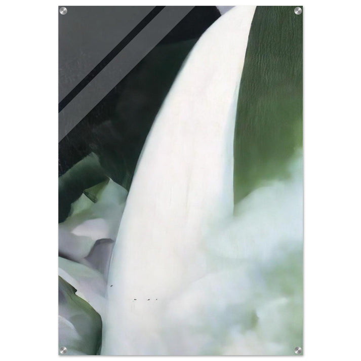 Green and White - Georgia O'Keeffe Acrylic Print - 70x100 cm / 28x40″ inches | Georgia O'Keeffe Wall Art | Georgia O'Keeffe Prints