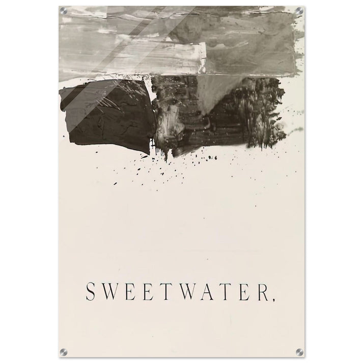 SWEETWATER 1959 - Edward Ruscha Acrylic Print - 70x100 cm / 28x40″ inches