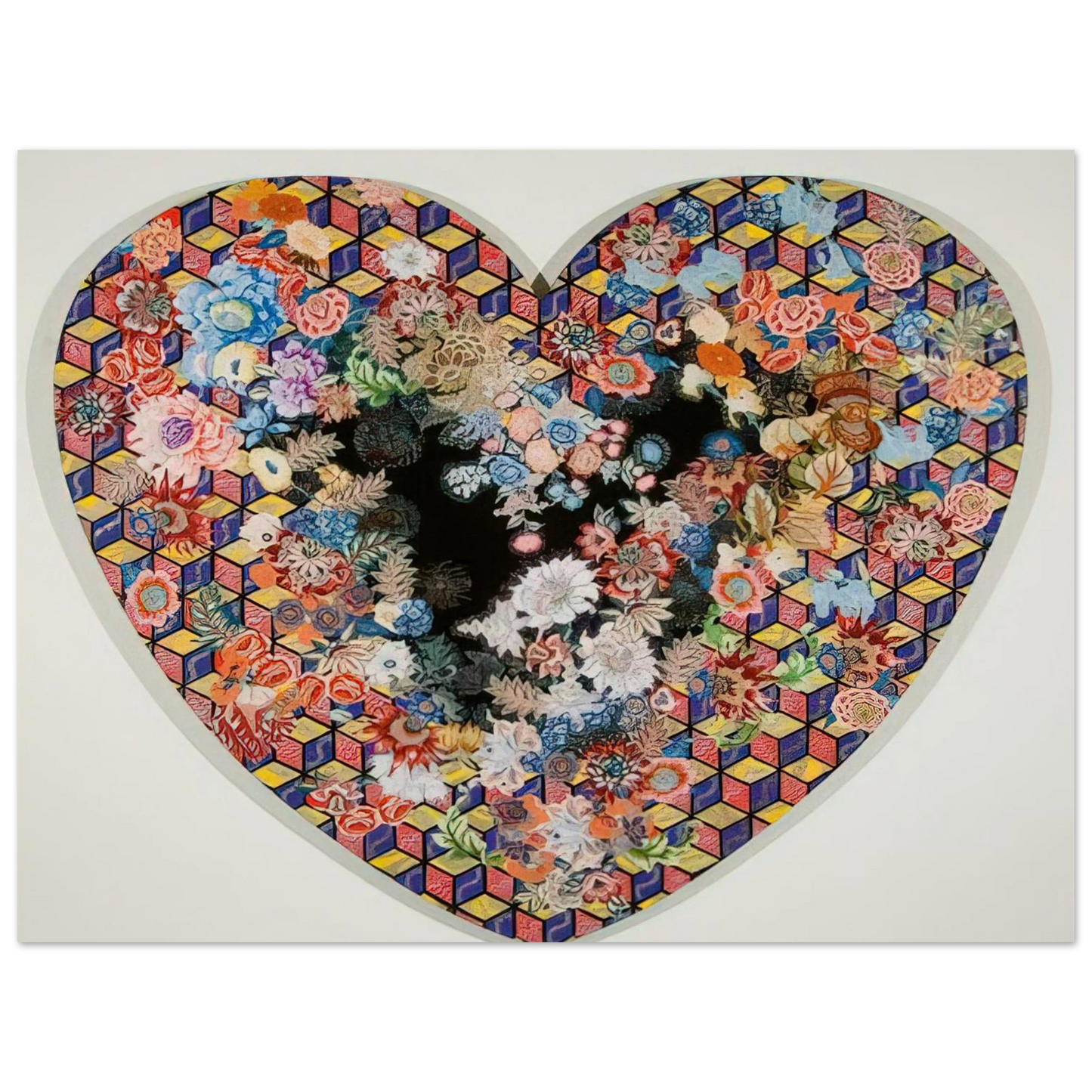 Miriam Schapiro - Heartland - 1985 Fine Art Poster - Default Title