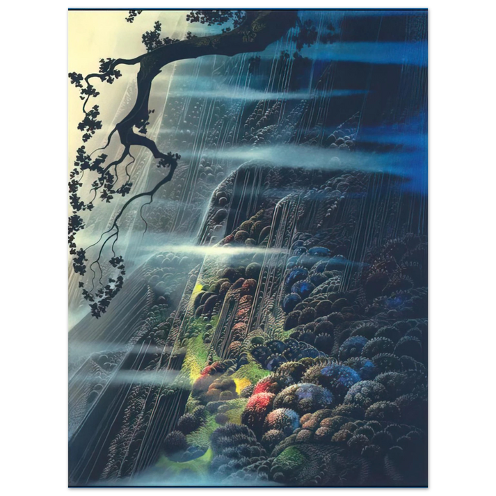 Eyvind Earle - Evening Magic 75x100 cm / 30x40inches Fine Art Poster