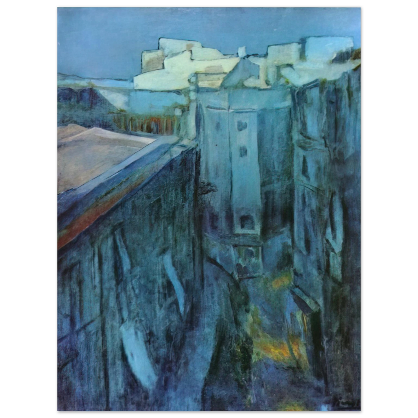 Pablo Picasso - Dawn at Riera de Sant Joan Fine Art Poster - Default Title