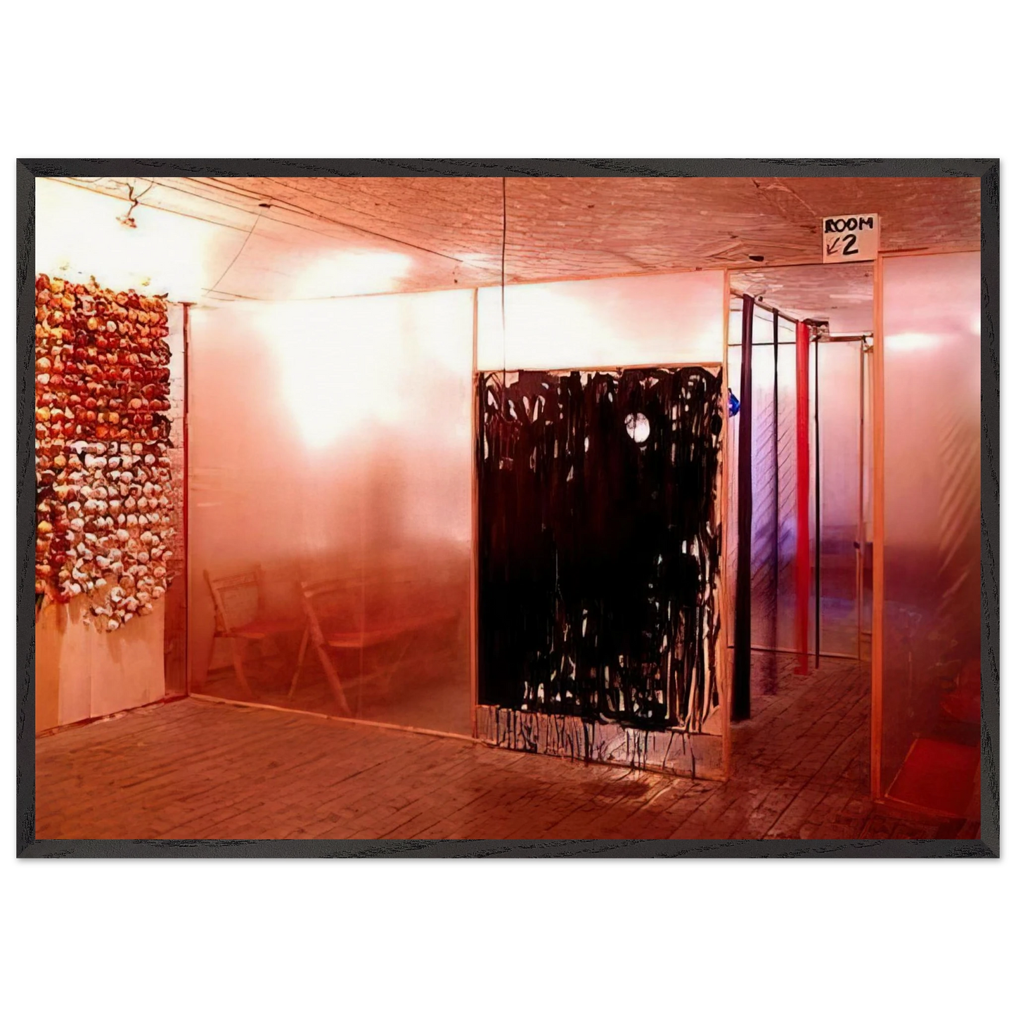 18 Happenings in 6 Parts - Allan Kaprow 70x100 cm / 28x40 inches Framed Art Print – Black Wooden Frame