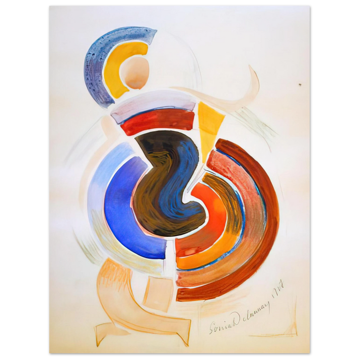 Sonia Delaunay - UTITLED 75x100 cm / 30x40inches Fine Art Poster