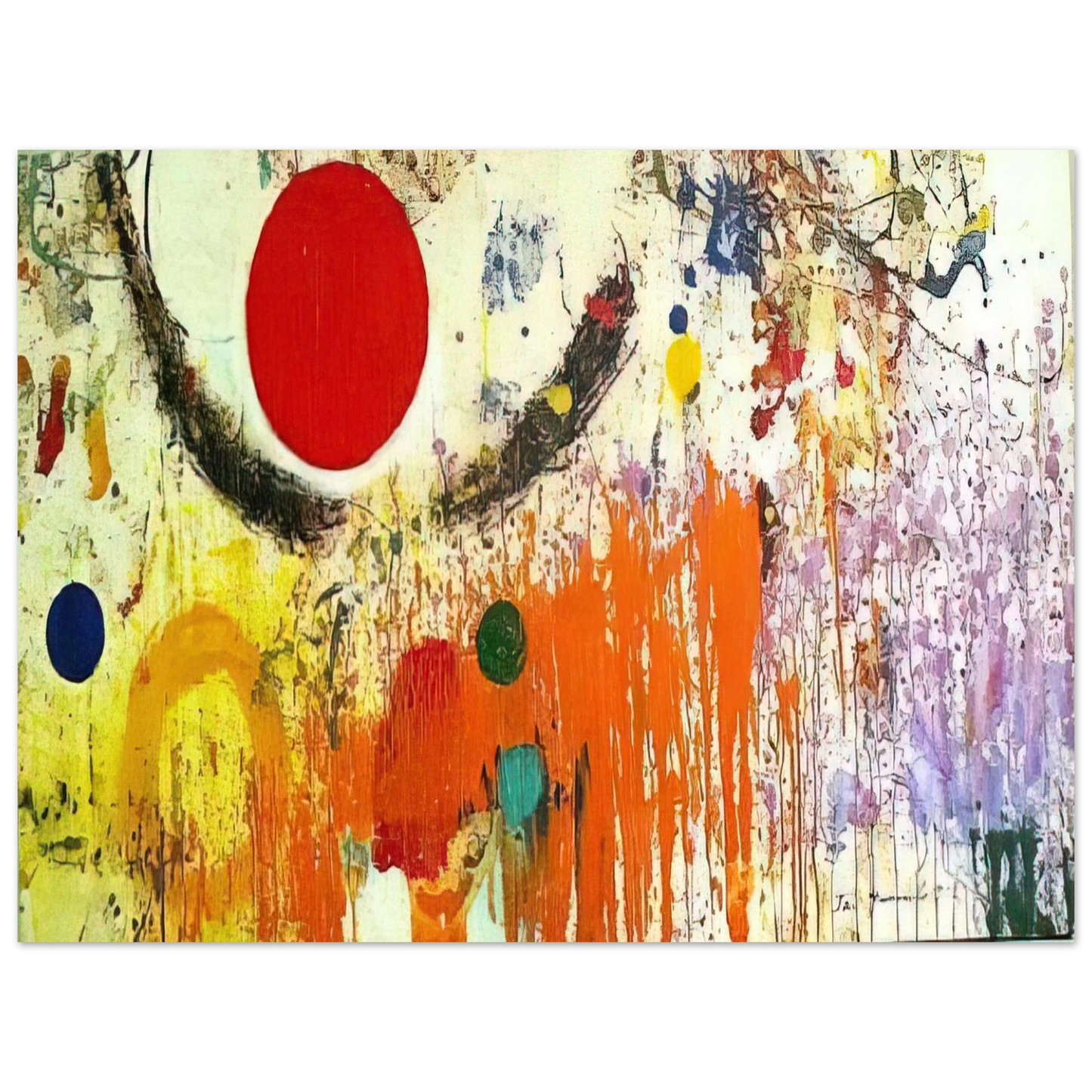 Taro Yamamoto - UNTITLED 1972 Fine Art Poster - Default Title