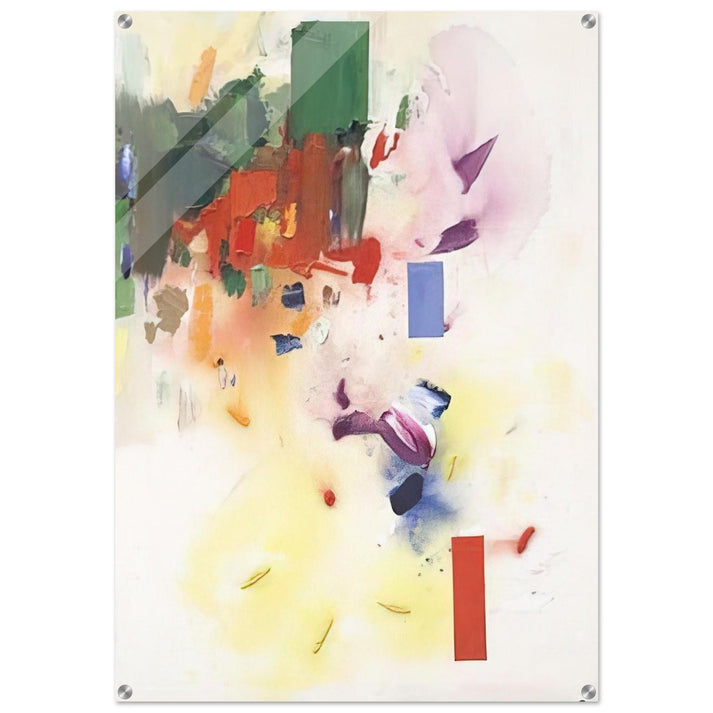 The Castle - Hans Hofmann Acrylic Print - 70x100 cm / 28x40″ inches